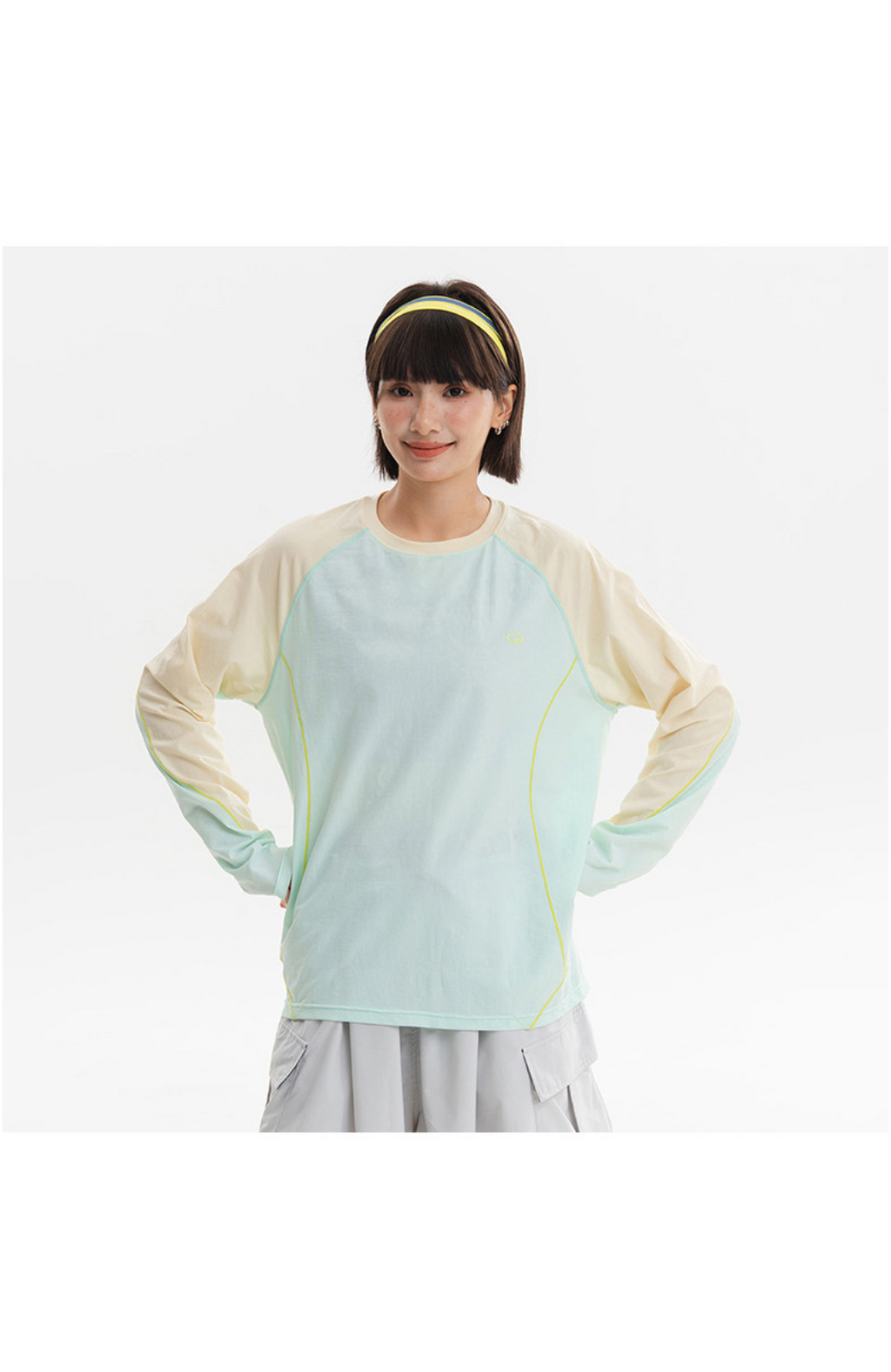 吸湿速乾ライトアウトドア長袖Tシャツ