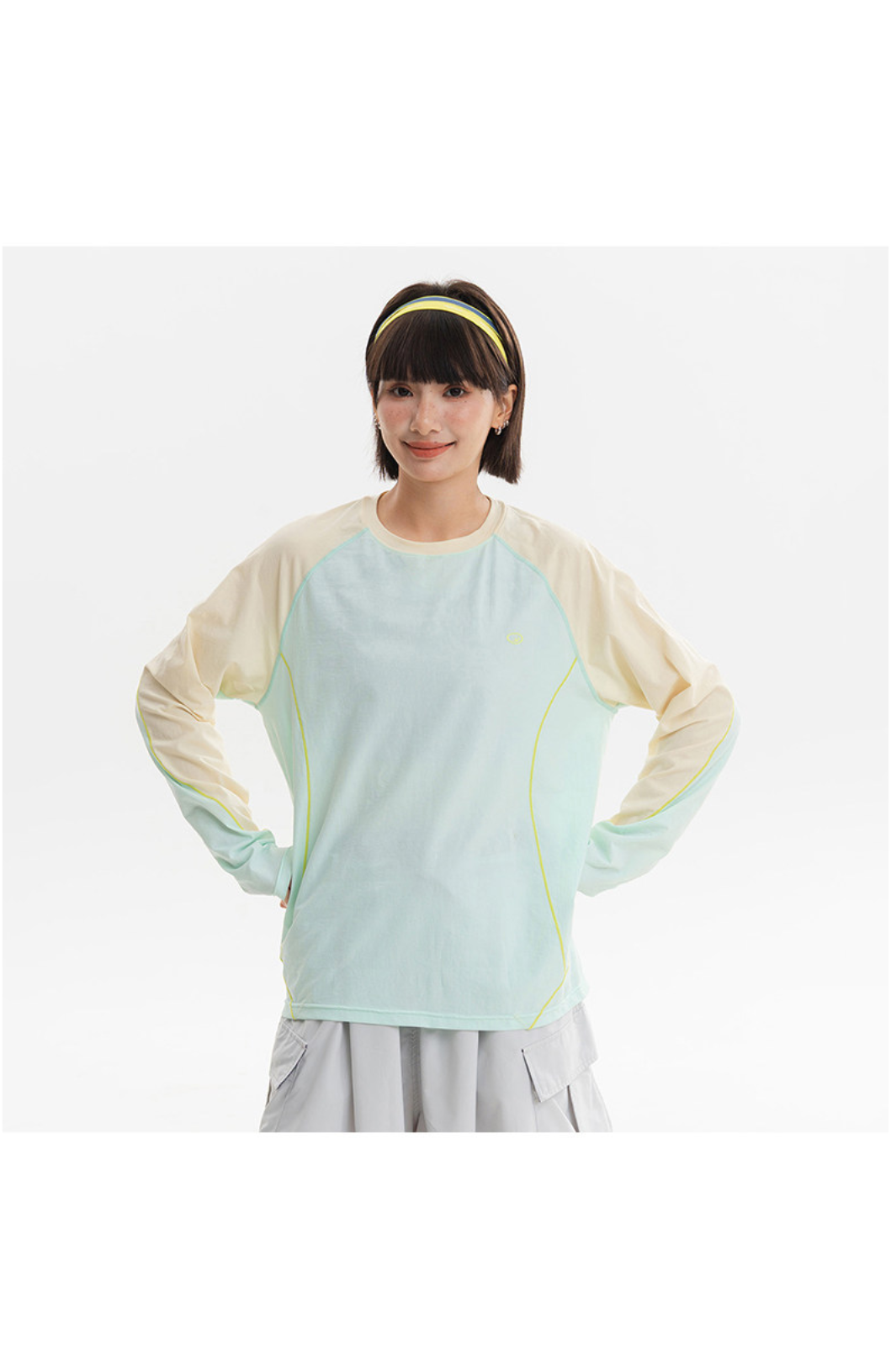吸湿速乾ライトアウトドア長袖Tシャツ