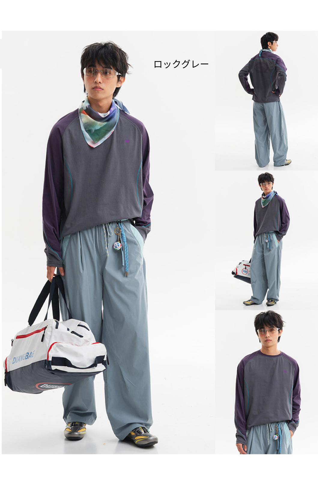 吸湿速乾ライトアウトドア長袖Tシャツ