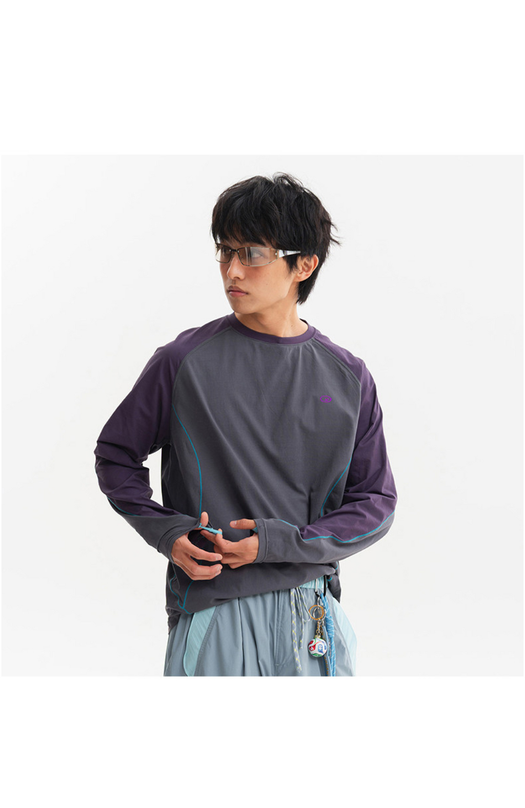 吸湿速乾ライトアウトドア長袖Tシャツ