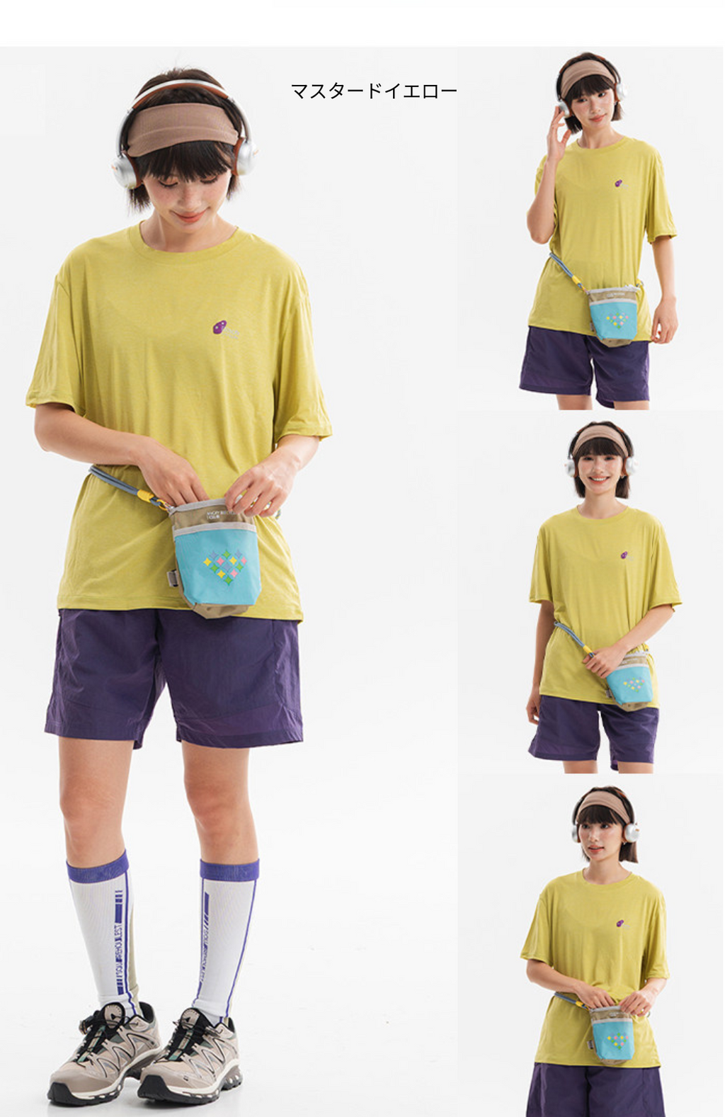 抗菌速乾ライトアウトドアTシャツ